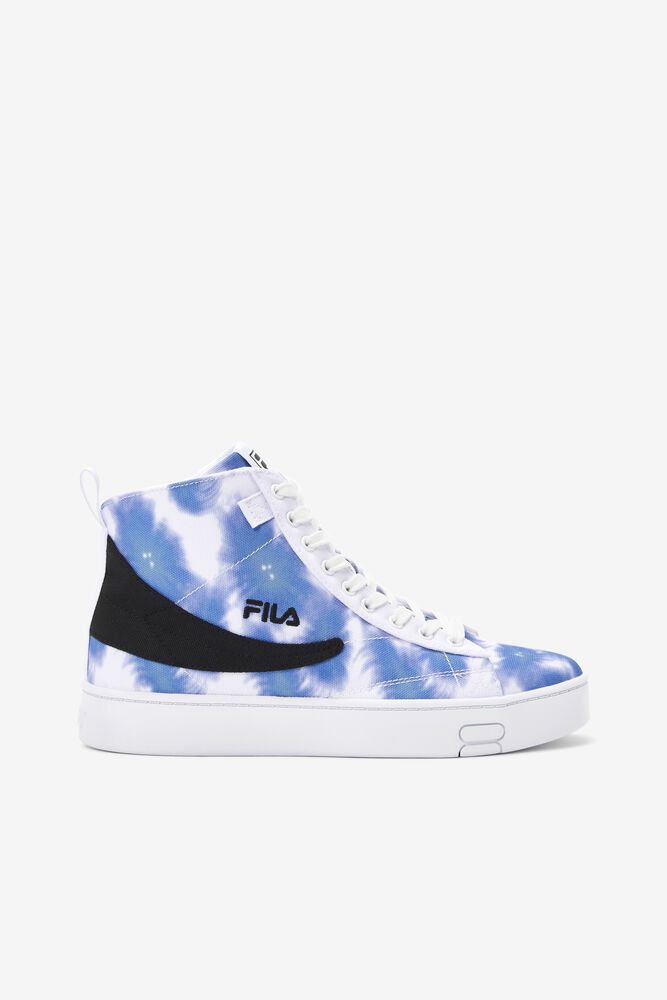 Fila Trainers Womens White/Blue Gennaio Tie Dye - Ireland 25879-VGOW